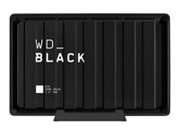 WD_BLACK D10 Game Drive WDBA3P0080HBK - Hårddisk - 8 TB - extern (portabel) - USB 3.2 Gen 1 - 7200 rpm - svart WDBA3P0080HBK-EESN