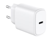 GRATEQ SAANA - Strömadapter - GaN - 25 Watt - 3 A - PD/PPS, Fast Charge (24 pin USB-C) - vit 83026SF