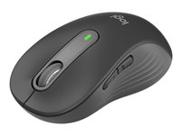 Logitech Signature M650 L for Business - Mus - högerhänt - 5 knappar - trådlös - 2.4 GHz, Bluetooth - Logitech Logi Bolt USB-mottagare - grafit 910-006348