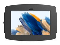 Compulocks Galaxy Tab A8 10.5" Space Enclosure Wall Mount - Hölje - för surfplatta - låsbar - höggradig aluminium - svart - skärmstorlek: 10.5" - monteringsgränssnitt: 100 x 100 mm - väggmonterbar - för Samsung Galaxy Tab A8 (10.5 tum) 105GA8SB