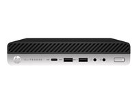 HP EliteDesk 705 G5 - mini-desktop - Ryzen 5 Pro 3400G 3.7 GHz - 8 GB - SSD 256 GB - hela norden 8RM62EA#UUW