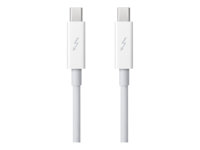 Apple - Thunderbolt-kabel - Mini DisplayPort (hane) till Mini DisplayPort (hane) - 2 m - vit MD861ZM/A