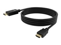 VISION Professional - Adapterkabel - DisplayPort hane till HDMI hane - 1 m - svart - stöd för 4K TC 1MDPHDMI/BL