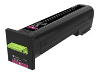 Lexmark - Magenta - original - tonerkassett LCCP, LRP - för Lexmark CS820, CX820, CX825, CX860 72K20M0
