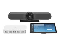 Logitech RoomMate + MeetUp + Tap IP - Paket för videokonferens (Logitech MeetUp, Logitech Tap IP) - Certifierad för Microsoft-teams, Certifierad för Zoom Rooms, RingCentral Certified 991-000411