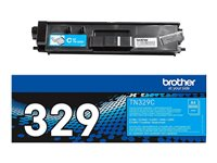 Brother TN329C - Cyan - original - tonerkassett - för Brother DCP-L8450CDW, HL-L8350CDW, HL-L8350CDWT, MFC-L8850CDW TN329C