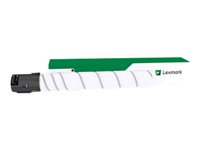 Lexmark - Svart - original - tonerkassett - för Lexmark CS921, CS923, CX920, CX921, CX922, CX923, CX924 76C00K0