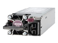 HPE Flex Slot Platinum - Nätaggregat - hot-plug (insticksmodul) - Flex Slot - 80 PLUS Platinum - AC 230 V - 800 Watt P38995-B21