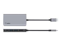 Belkin CONNECT 4-in-1 - Multiport hub adapter - USB-C - HDMI AVC006BTSGY
