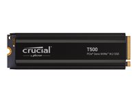 Crucial T500 - SSD - 2 TB - inbyggd - PCIe 4.0 (NVMe) CT2000T500SSD5