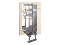 Middle Atlantic AXS AX-SXR-18 - Rack - svart pulverlack - 18U - 19" AX-SXR-18