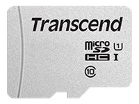 Transcend 300S - Flash-minneskort - 16 GB - UHS-I U1 / Class10 - microSDHC TS16GUSD300S