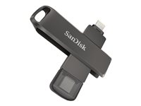 SanDisk iXpand Luxe - USB flash-enhet - 128 GB - USB-C / Lightning SDIX70N-128G-GN6NE