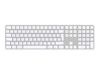 Apple Magic Keyboard with Touch ID and Numeric Keypad - Tangentbord - Bluetooth, USB-C - QWERTY - portugisisk - för iMac (Tidigt 2021); Mac mini (Sent 2020); MacBook Air (Sent 2020); MacBook Pro MK2C3PO/A