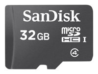 SanDisk - Flash-minneskort - 32 GB - Class 4 - microSDHC - svart SDSDQM-032G-B35A