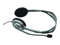 Logitech Stereo Headset H110 - Headset - på örat - kabelansluten 981-000271