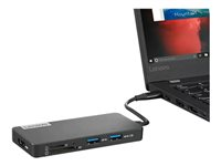 Lenovo USB-C 7-in-1 Hub - Dockningsstation - USB-C - HDMI 4X90V55523