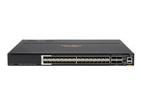 HPE Aruba CX 8360-32Y4C V2 - Switch - L3 - Administrerad - 28 x 1/10/25 Gigabit SFP / SFP+ / SFP28 + 4 x 10 Gigabit / 25 Gigabit SFP+ / SFP28 + 4 x 40/100 Gigabit QSFP+ / QSFP28 - bakre till främre luftflödet - rackmonterbar R9G09A#ABB