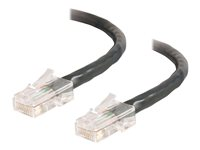 C2G Cat5e Non-Booted Unshielded (UTP) Network Crossover Patch Cable - Övergångskabel - RJ-45 (hane) till RJ-45 (hane) - 5 m - UTP - CAT 5e - tvinnad, enhetsstart - svart 83319