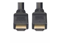 StarTech.com 15m Active HDMI 2.0 Cable, CMP, Plenum Rated, 4K 60Hz - High Speed - HDMI-kabel - HDMI hane till HDMI hane - 15 m - skärmad - svart - 4K60Hz stöd, HDR10-stöd, aktiv, Enkelriktad HD2AP-15M-HDMI-CABLE