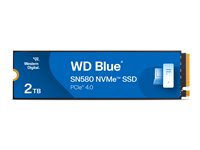 WD Blue SN580 - SSD - 2 TB - inbyggd - M.2 2280 - PCIe 4.0 x4 (NVMe) WDS200T3B0E