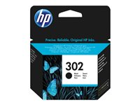 HP 302 - 3.5 ml - svart - original - bläckpatron - för Deskjet 1110, 21XX, 36XX; ENVY 45XX; Officejet 38XX, 46XX, 52XX F6U66AE#301