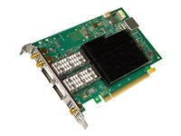 Intel Ethernet Network Adapter E810-CQDA2T - nätverksadapter - PCIe 3.0 x16 / PCIe 4.0 x16 - QSFP28 x 2 E810CQDA2TG1