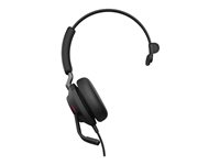 Jabra Evolve2 40 SE MS Mono - Headset - på örat - kabelansluten - USB-A - ljudisolerande - Certifierad för Microsoft-teams 24189-899-999
