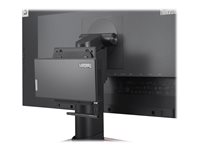Lenovo Tiny/Nano Monitor Clamp II - Tunn klient till bildskärmsmonteringskonsol - svart - för ThinkCentre M70q Gen 2; M70q Gen 3; M75t Gen 2; M80q Gen 3; M90q Gen 3; ThinkStation P360 4XH0Z42451