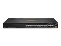 HPE Aruba Networking CX 8100 24x10G SFP+ 4x40/100G QSFP28 Switch - Switch - L3 - Administrerad - 24 x 1 Gigabit / 10 Gigabit SFP / SFP+ + 4 x 40 Gigabit QSFP+ / 100 Gigabit QSFP28 - främre till bakre luftflöde - rackmonterbar R9W86A#ABB