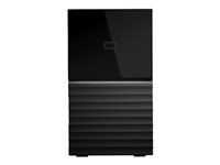 WD My Book Duo WDBFBE0240JBK - Hårddiskarray - 24 TB - 2 fack - HDD 12 TB x 2 - USB 3.1 Gen 1 (extern) WDBFBE0240JBK-EESN