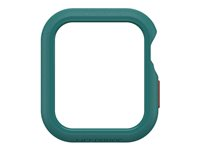 LifeProof Eco-Friendly - Stötsskydd för smartwatch - small - 85 % havsbaserad återvunnen plast - Australien/Nya Zeeland (grön/orange) - för Apple Watch (40 mm) 77-83811