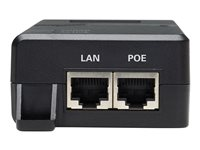 Eaton Tripp Lite Series Gigabit PoE+ Midspan Active Injector - IEEE 802.3at/802.3af, 30W, 1 Port, International Power Cords - Strömtillförsel - AC 100-240 V - 30 Watt - utgångskontakter: 1 - svart NPOE-30W-1G-INT