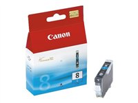 Canon CLI-8C - 13 ml - cyan - original - bläcktank - för PIXMA iP3500, iP4500, iP5300, MP510, MP520, MP610, MP960, MP970, MX700, MX850, Pro9000 0621B001