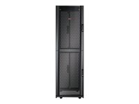 APC NetShelter SX Colocation 2 x 20U Enclosure with Sides - Rack - svart - 42U - 19" AR3200