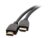 C2G 3ft (0.9m) Ultra High Speed HDMI® Cable with Ethernet - 8K 60Hz - Ultra High Speed - HDMI-kabel med Ethernet - HDMI hane till HDMI hane - 90 cm - svart - 8K60 Hz (7680 x 4320) stöd C2G10410