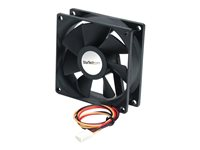 StarTech.com 60 x 25 mm högeffektiv chassifläkt med dubbla kullager och TX3 - Fläktsats för system - 60 mm FAN6X25TX3H