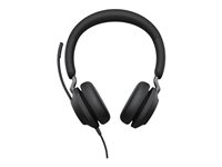 Jabra Evolve2 40 SE UC Stereo - Headset - på örat - kabelansluten - USB-C - ljudisolerande - Optimerad för UC 24189-989-899
