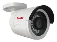 Bolide BN8035/NDAA - Nätverksövervakningskamera - kula - utomhusbruk, inomhusbruk - väderbeständig - färg (Dag&Natt) - 5 MP - 2592 x 1520 - M12-montering - fast lins - LAN 10/100 - H.264, H.265 - DC 12 V/PoE BN8035/NDAA