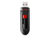 SanDisk Cruzer Glide - USB flash-enhet - krypterat - 32 GB - USB 2.0 (paket om 3) SDCZ60-032G-G46T