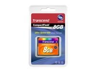 Transcend - Flash-minneskort - 8 GB - 133x - CompactFlash TS8GCF133