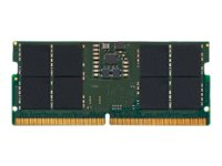 Kingston - DDR5 - sats - 32 GB: 2 x 16 GB - SO DIMM 262-pin - 5200 MHz / PC5-41600 - CL42 - 1.1 V - ej buffrad - icke ECC KCP552SS8K2-32