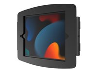 Compulocks iPad 10.2" Space Enclosure Glass Mount - Säkerhetsfodral till handdator - väggmontering - 10.2" - svart - för Apple 10.2-inch iPad (7:e generation, 8:e generation, 9:e generation) 201MGL102IPDSB