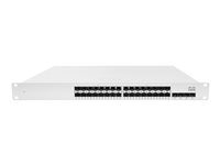 Cisco Meraki Cloud Managed Ethernet Aggregation Switch MS410-32 - Switch - Administrerad - 32 x Gigabit SFP + 4 x 10 Gigabit SFP+ (upplänk) - rackmonterbar MS410-32-HW