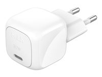 Belkin BoostCharge - Strömadapter - kompakt - 30 Watt - Strömmatning 3.1 (24 pin USB-C) WCA008KQWH