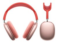 Apple AirPods Max - Hörlurar med mikrofon - fullstorlek - Bluetooth - trådlös - aktiv brusradering - rosa MGYM3DN/A