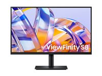 Samsung ViewFinity S8 S32H804UAU - S80UH Series - LED-skärm - 32" - HDR LS32H804UAUXXE