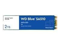 WD Blue SA510 - SSD - 2 TB - inbyggd - M.2 2280 - SATA 6Gb/s WDS200T3B0B