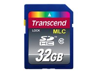 Transcend - Flash-minneskort - 32 GB - Class 10 - SDHC TS32GSDHC10M