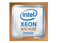 Intel Xeon Bronze 3106 - 1.7 GHz - med 8 kärnor - 8 trådar - 11 MB cache - LGA3647 Socket - Box BX806733106